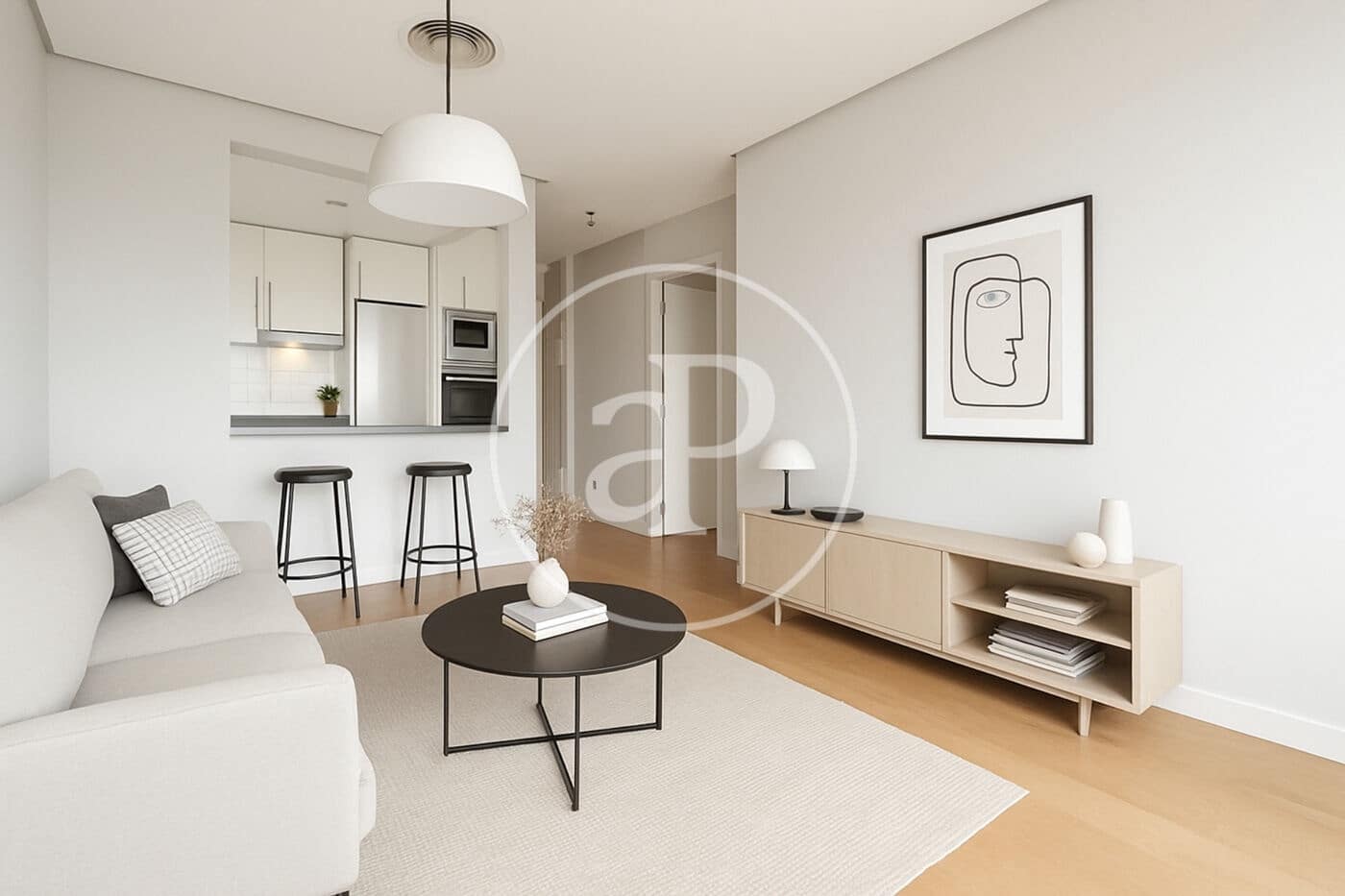 1 camera da letto Appartamento da affittare in Madrid citta con piscina garage - 1.300 € (Rif: 9719967)