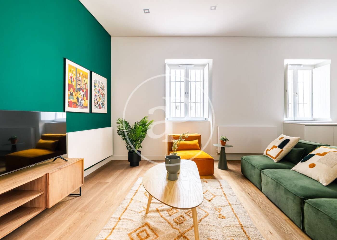 3 camera da letto Appartamento da affittare in Madrid citta - 4.000 € (Rif: 9719970)