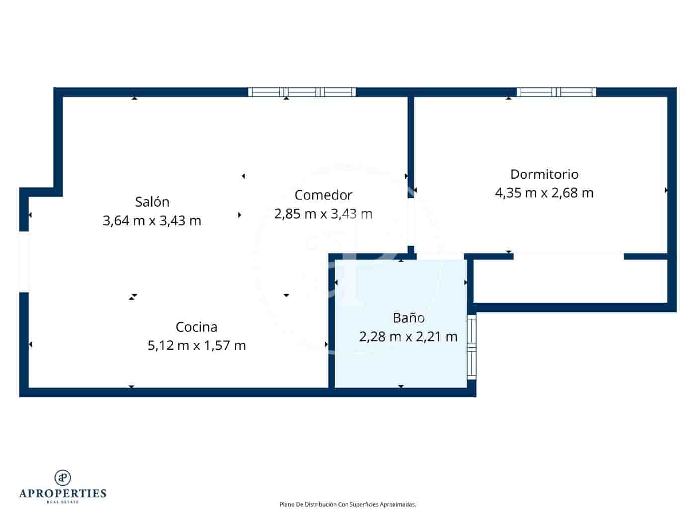 1 bedroom Apartment for rent in Madrid city - € 1,550 (Ref: 9719977)