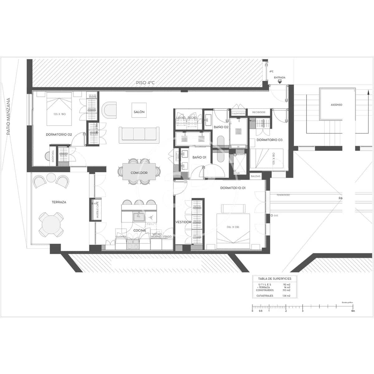 3 sovrum Lägenhet till salu i Madrid stad - 1 589 000 € (Ref: 9732134)
