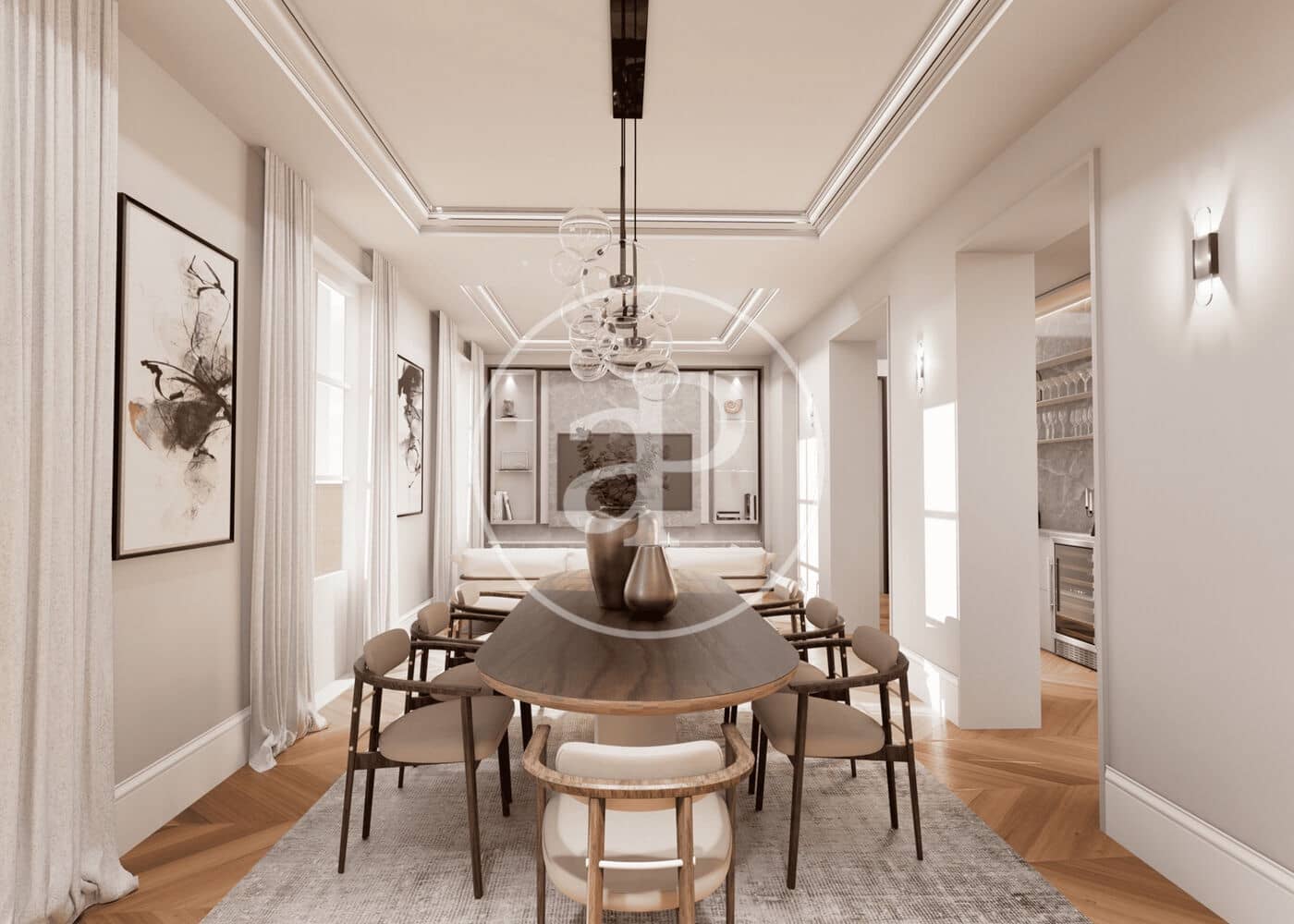 3 chambre Appartement à vendre à Madrid ville - 3 100 000 € (Ref: 9758863)