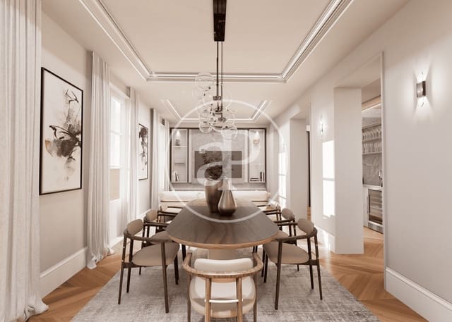 3 chambre Appartement à vendre à Almagro, Madrid ville - 3 100 000 € (Ref: 9758863)