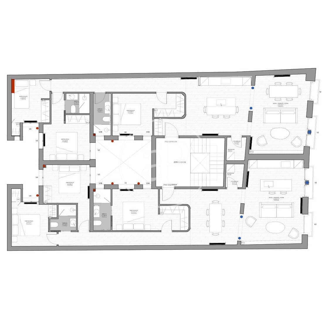 3 slaapkamer Appartement te koop in Madrid stad - € 1.264.000 (Ref: 9761994)