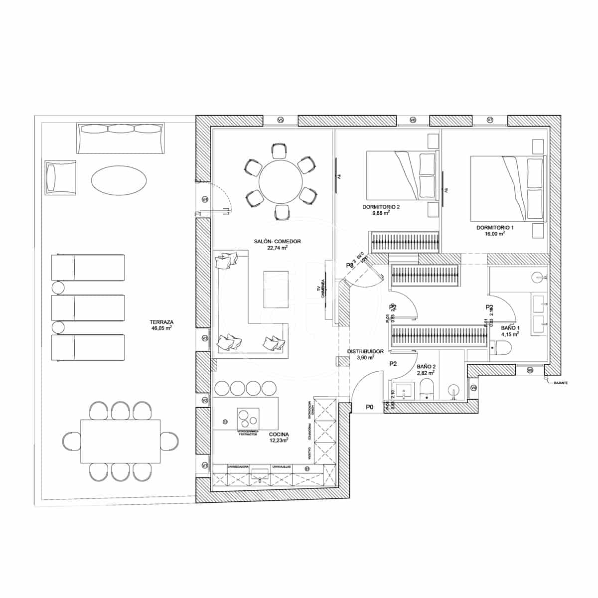 2 soverom Leilighet til salgs i Madrid by - € 1 300 000 (Ref: 9761997)