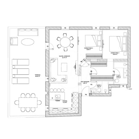 2 soverom Leilighet til salgs i Almagro, Madrid by - € 1 300 000 (Ref: 9761997)