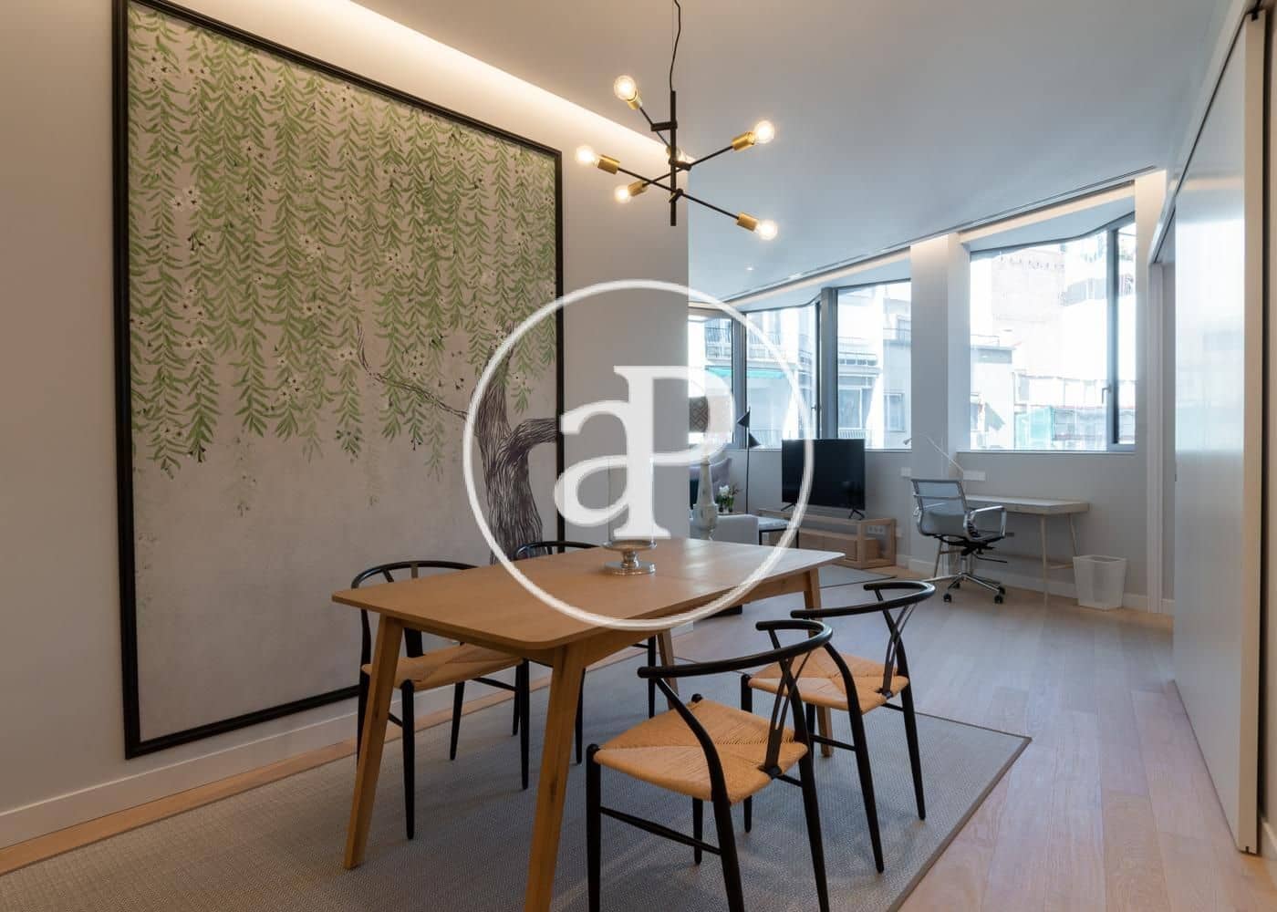 1 bedroom Apartment for rent in Madrid city with garage - € 3,400 (Ref: 9773076)