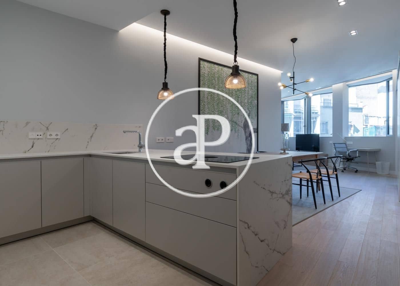 1 bedroom Apartment for rent in Madrid city with garage - € 3,400 (Ref: 9773076)