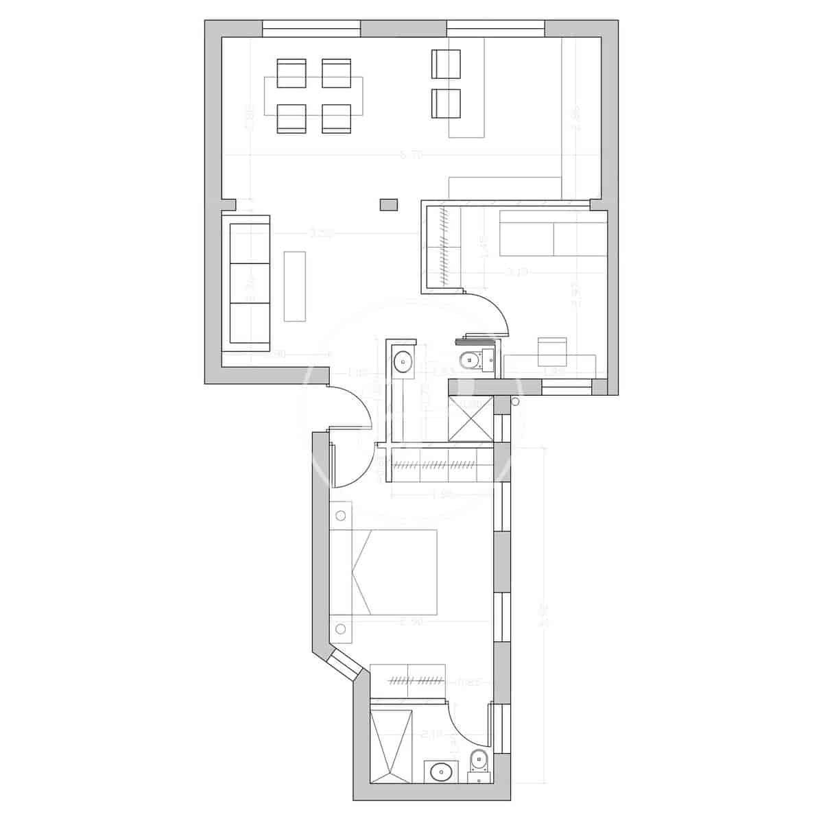 2 sypialnia Apartament na sprzedaż w Miasto Madryt - 950 000 € (Ref: 9773078)