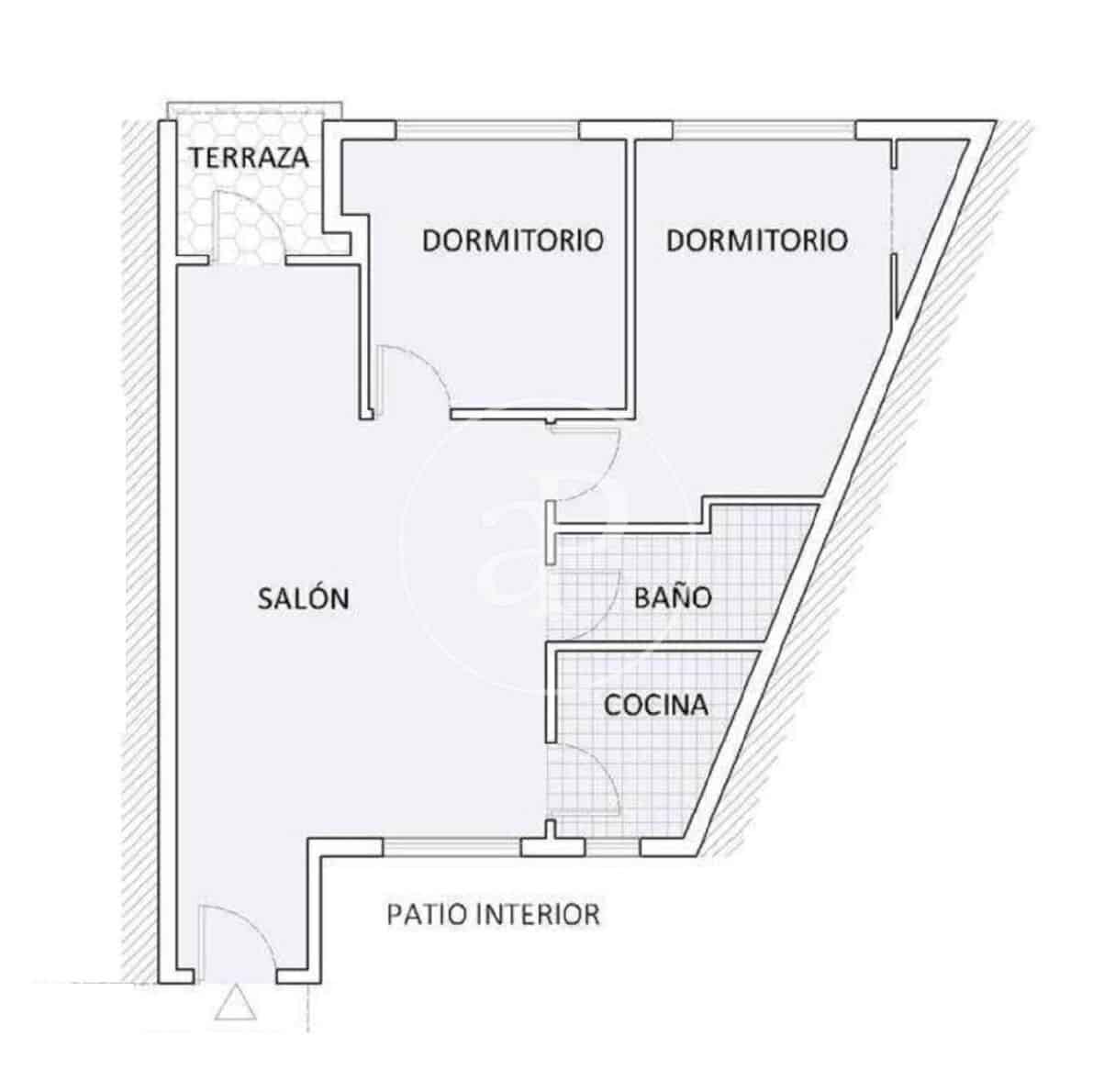1 soveværelse Lejlighed til salg i Madrid by - € 520.000 (Ref: 9783248)