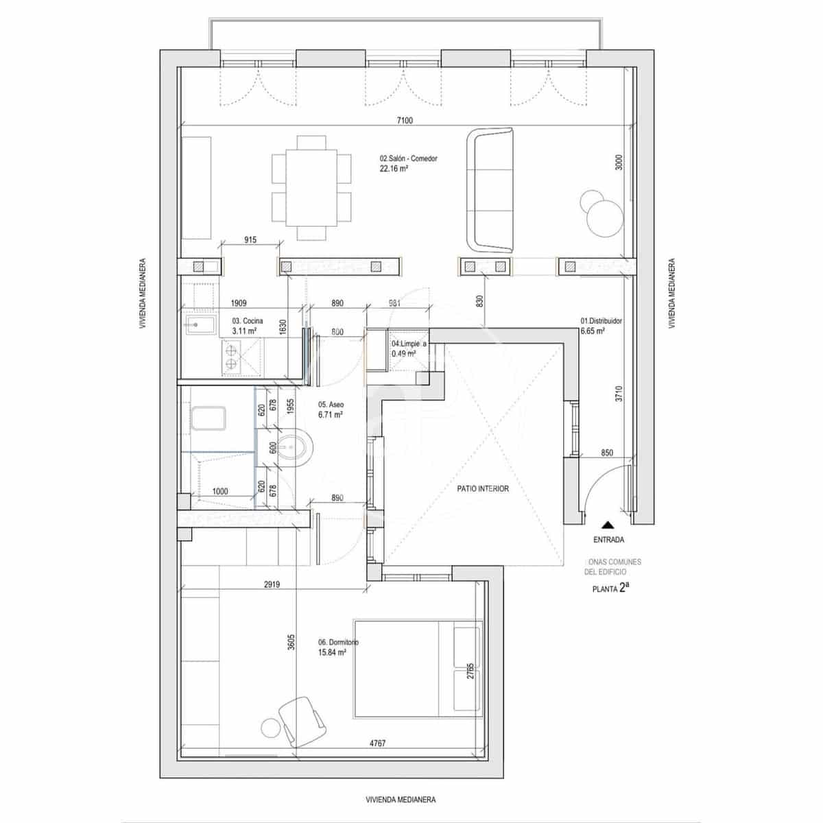 1 bedroom Apartment for sale in Madrid city - € 545,000 (Ref: 9783254)