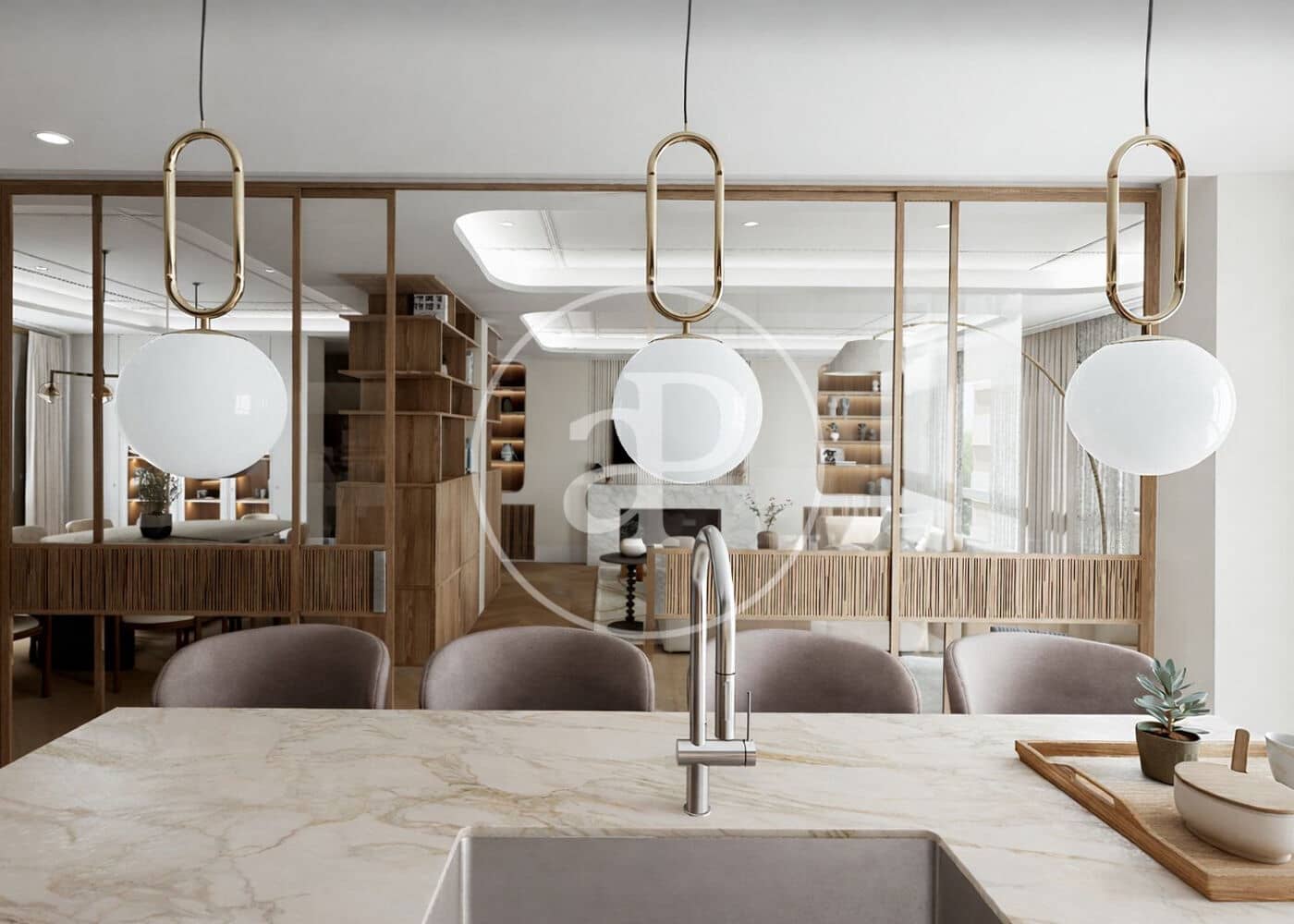 4 chambre Appartement à vendre à Madrid ville - 2 590 000 € (Ref: 9788408)