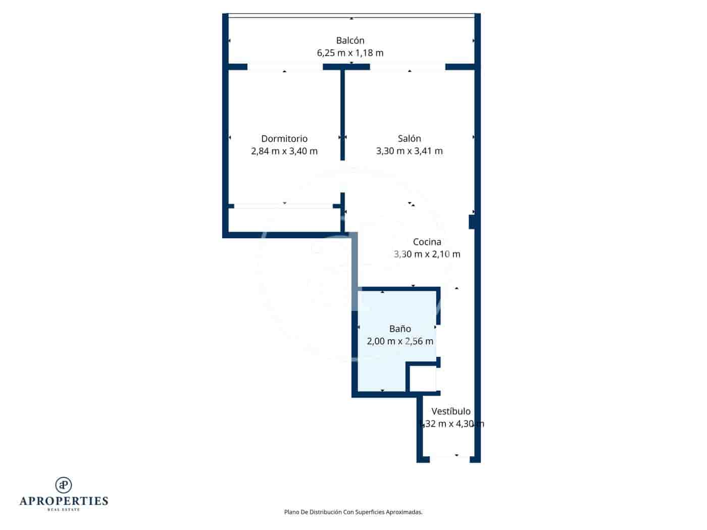 1 soveværelse Lejlighed til leje i Madrid by - € 1.900 (Ref: 9788409)