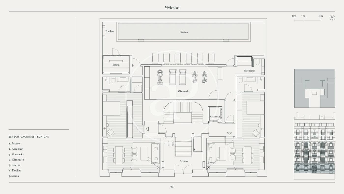 Lejlighed til salg i Madrid by med swimmingpool - € 1.637.000 (Ref: 9791062)