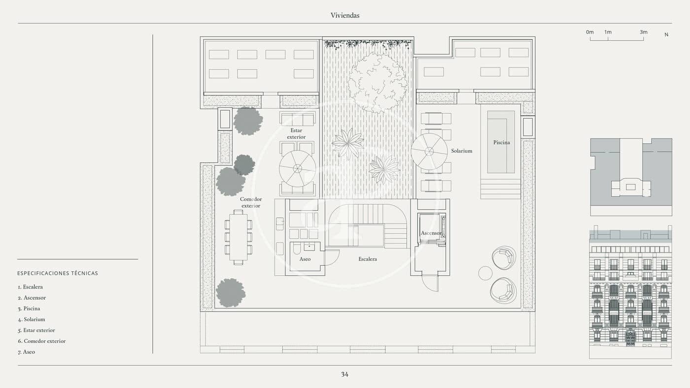 Lejlighed til salg i Madrid by med swimmingpool - € 1.637.000 (Ref: 9791062)