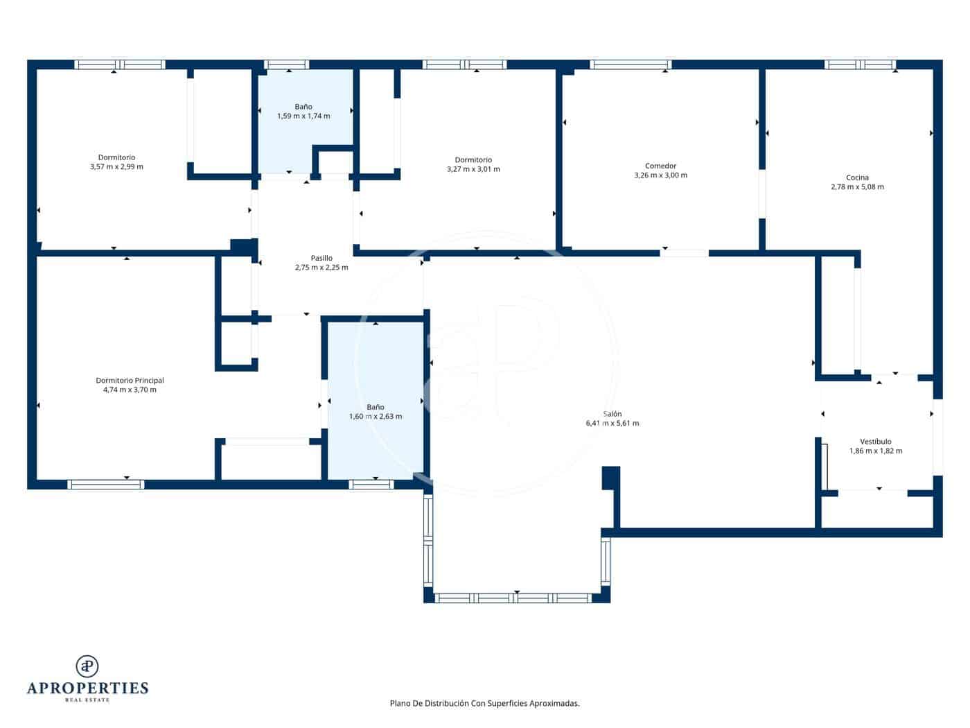 3 makuuhuone Huoneisto myytävänä paikassa Madrid kaupunki mukana uima-altaan - 1 450 000 € (Ref: 9797122)