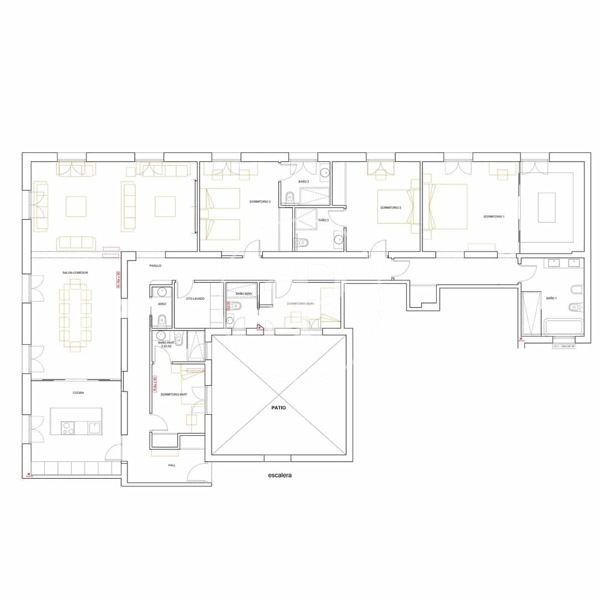 5 sypialnia Penthouse na sprzedaż w Miasto Madryt - 3 275 000 € (Ref: 9797128)