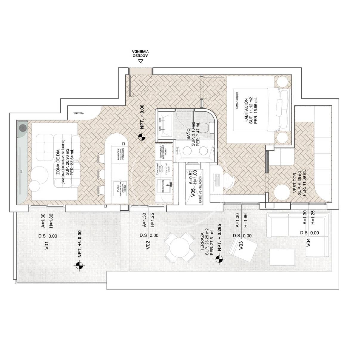 1 bedroom Apartment for sale in Madrid city - € 930,000 (Ref: 9799269)