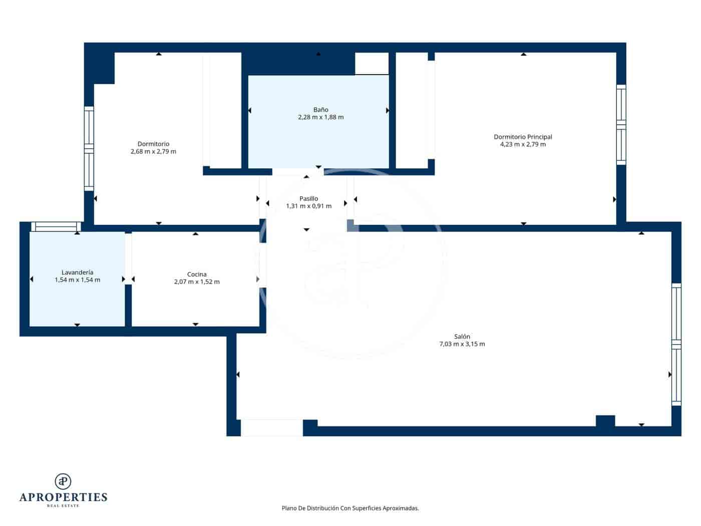 2 quarto Apartamento para arrendar em Madrid cidade - 1 900 € (Ref: 9799271)