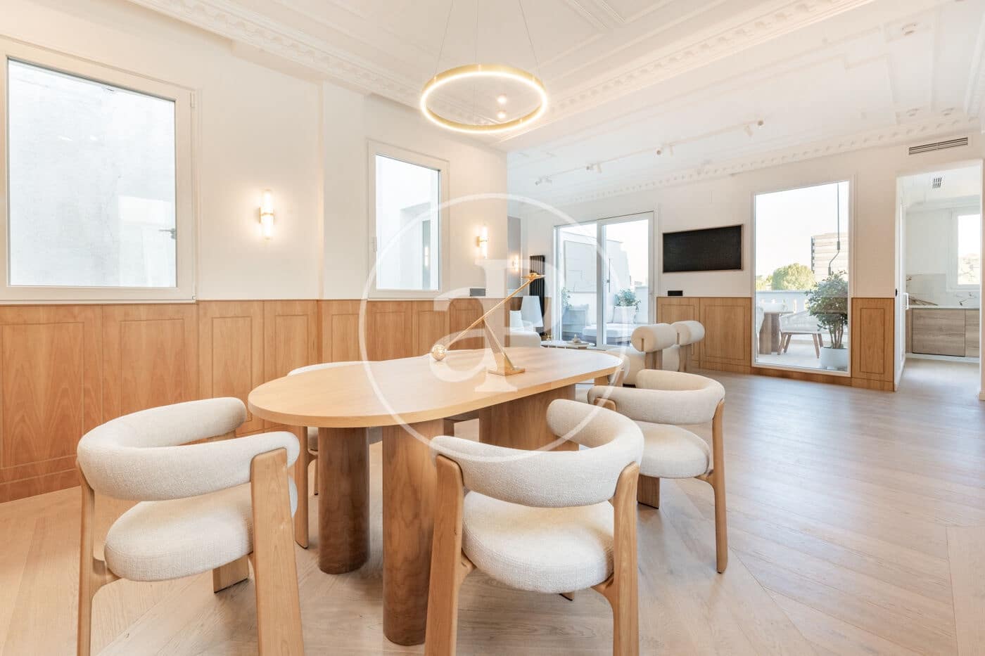 2 soverom Penthouse til leie i Madrid by - € 7 500 (Ref: 9804306)