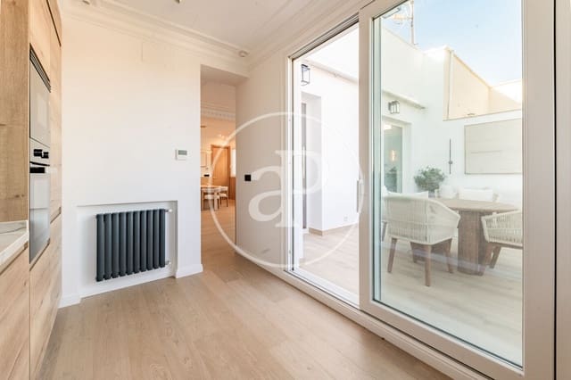 2 sovrum Takvåning att hyra i Castellana, Madrid stad - 7 500 € (Ref: 9804306)