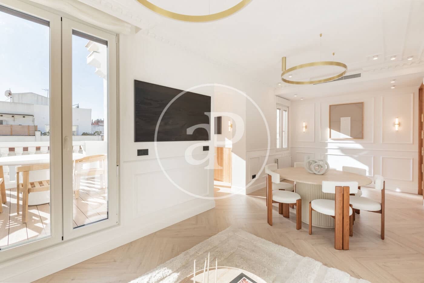2 soverom Penthouse til leie i Madrid by - € 7 000 (Ref: 9804307)