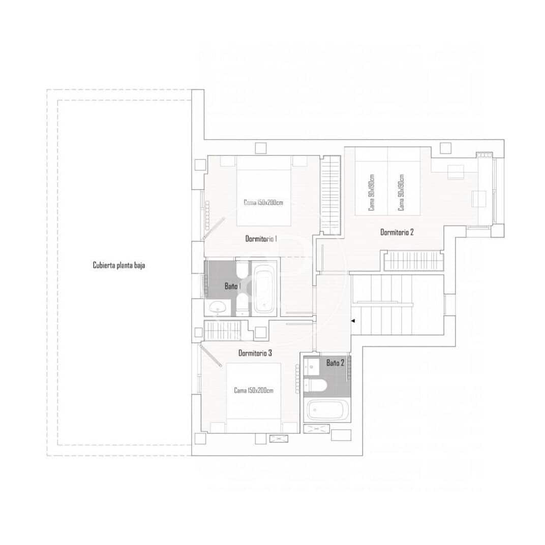 3 soveværelse Lejlighed til salg i Madrid by med swimmingpool - € 750.000 (Ref: 9829170)