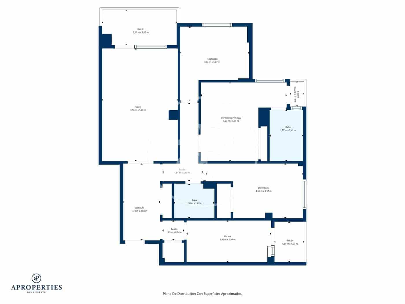 3 slaapkamer Appartement te koop in Madrid stad - € 780.000 (Ref: 9831542)