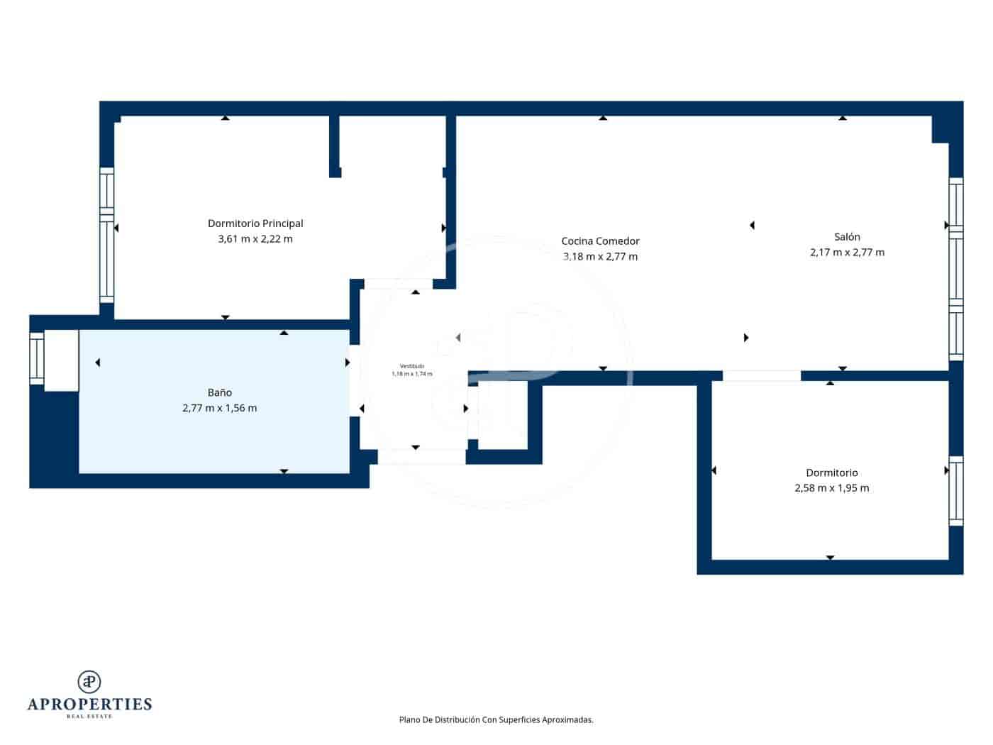 2 slaapkamer Appartement te koop in Madrid stad - € 499.000 (Ref: 9843408)