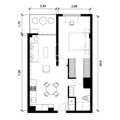 1 soveværelse Lejlighed til salg i Lista, Madrid by - € 670.000 (Ref: 9846246)