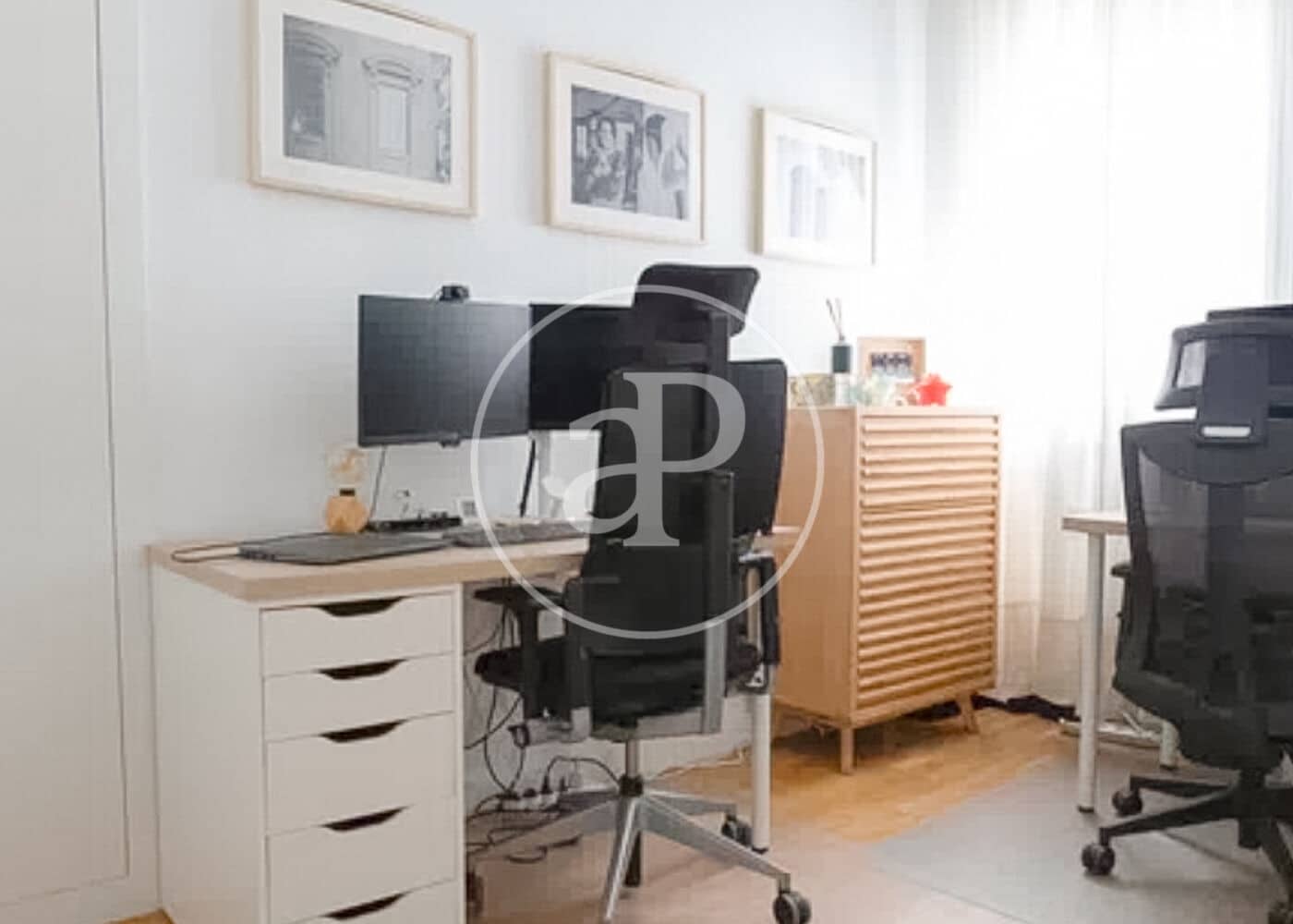 3 soveværelse Lejlighed til leje i Madrid by med garage - € 3.250 (Ref: 9849397)