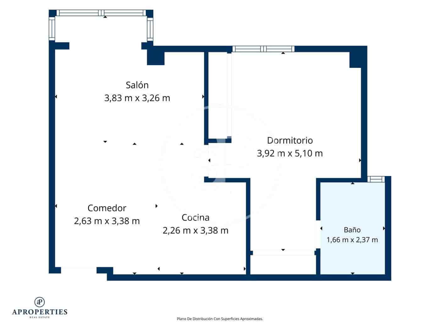 1 Zimmer Apartment zu verkaufen in Madrid Stadt mit Pool - 480.000 € (Ref: 9851770)