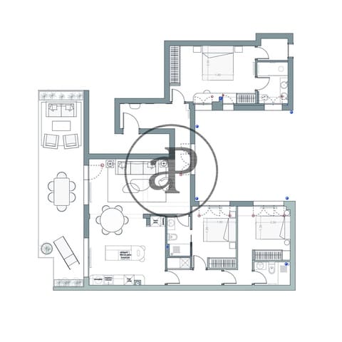 3 soveværelse Lejlighed til salg i Goya, Madrid by - € 2.300.000 (Ref: 9855473)