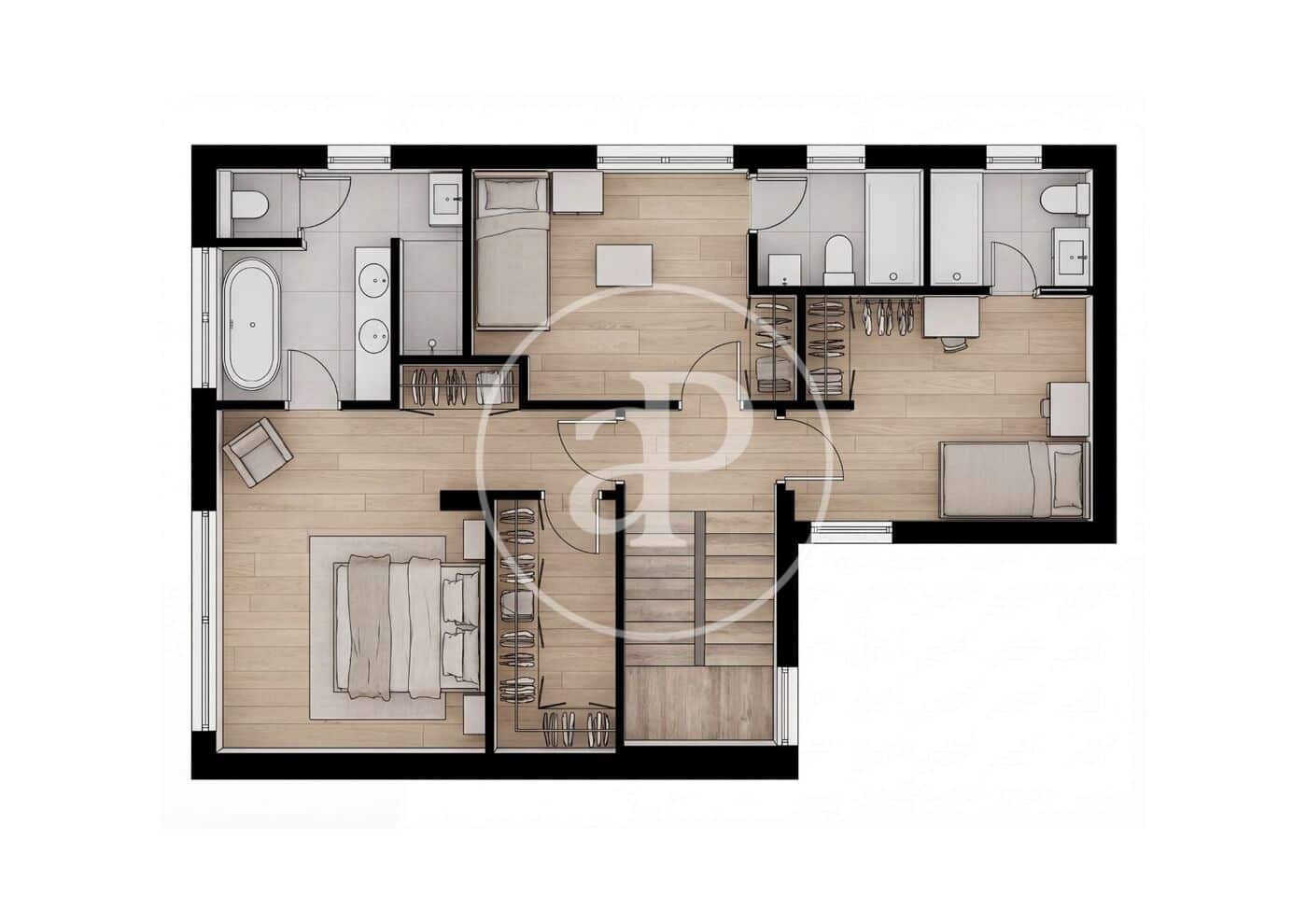 5 bedroom Villa for sale in Pozuelo de Alarcon - € 650,000 (Ref: 9867032)