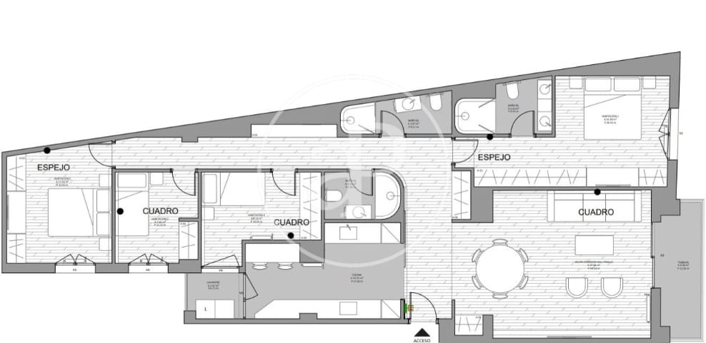 4 camera da letto Appartamento in vendita in Madrid citta - 1.380.000 € (Rif: 9873521)