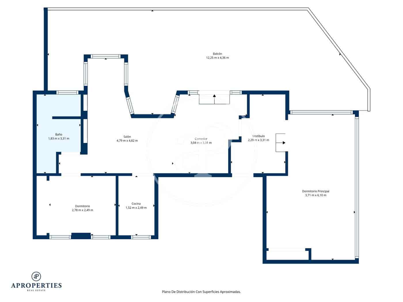 2 soverom Leilighet til salgs i Madrid by - € 1 199 000 (Ref: 9873522)