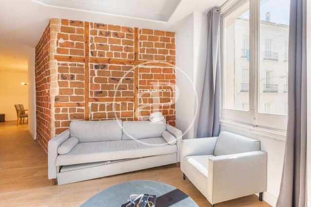 1 soverom Leilighet til leie i Cortes, Madrid by - € 1 750 (Ref: 9878942)