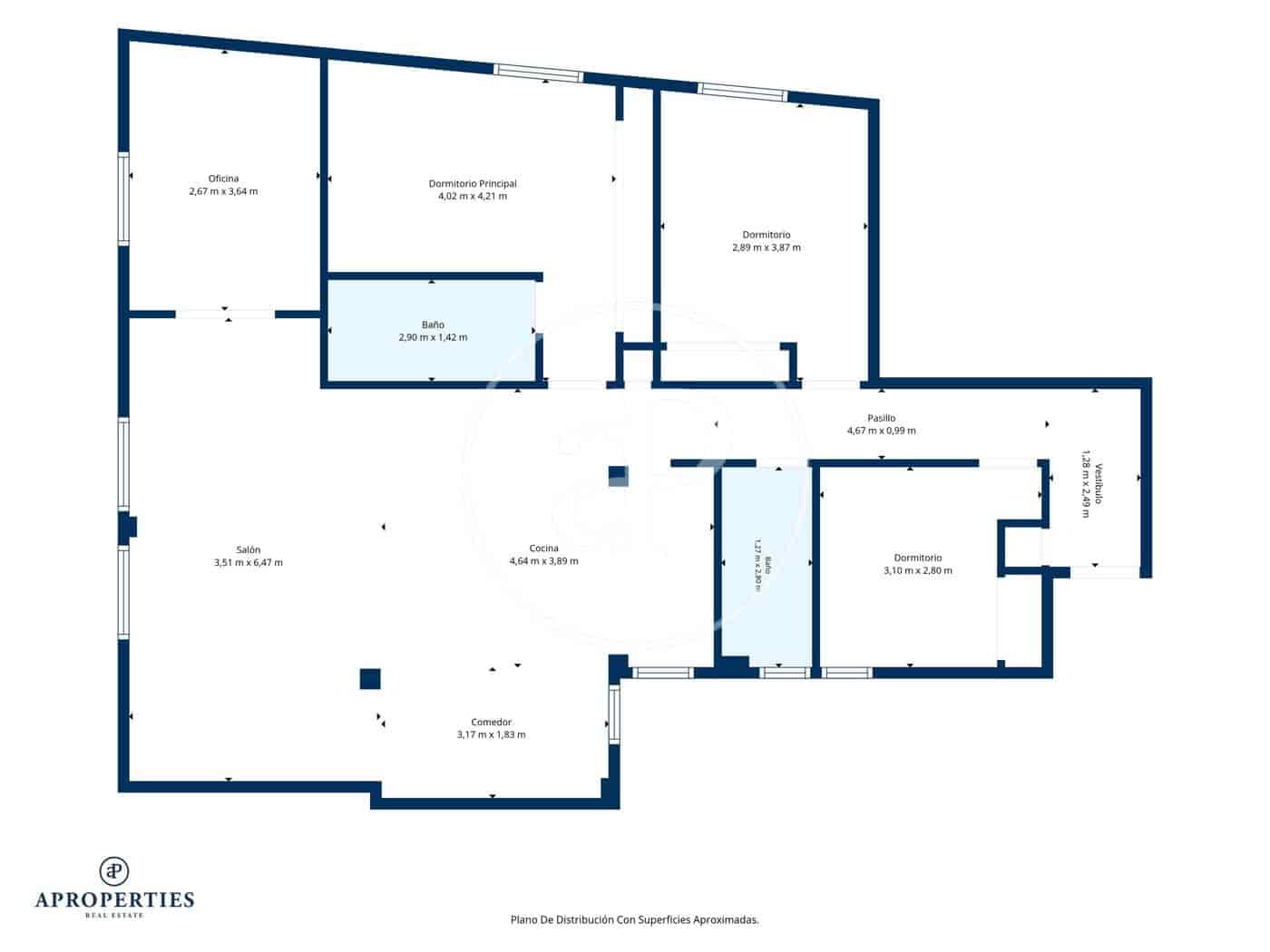 4 sovrum Lägenhet till salu i Madrid stad - 895 000 € (Ref: 9881953)