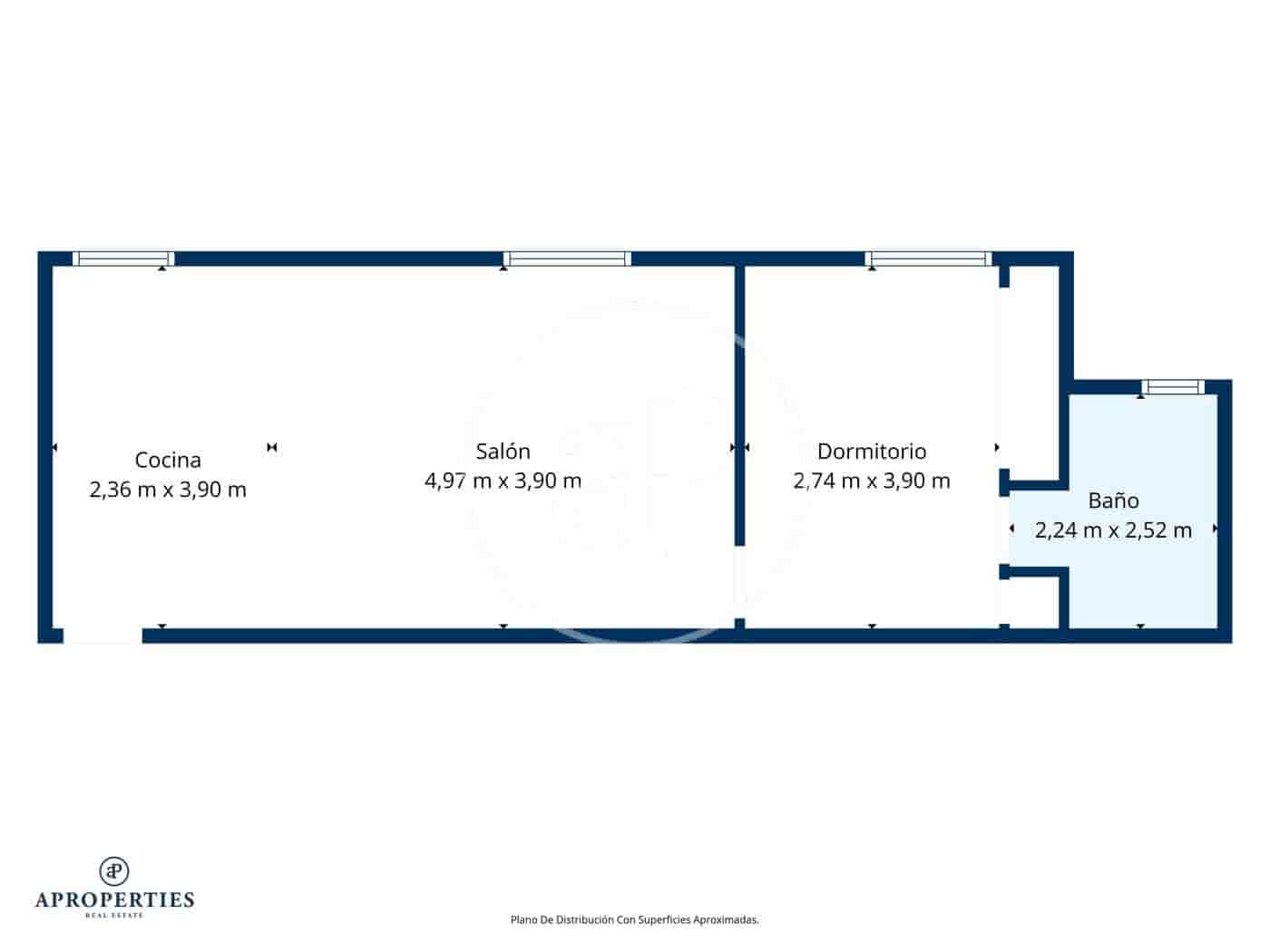 1 Zimmer Apartment zu verkaufen in Madrid Stadt - 409.900 € (Ref: 9884822)