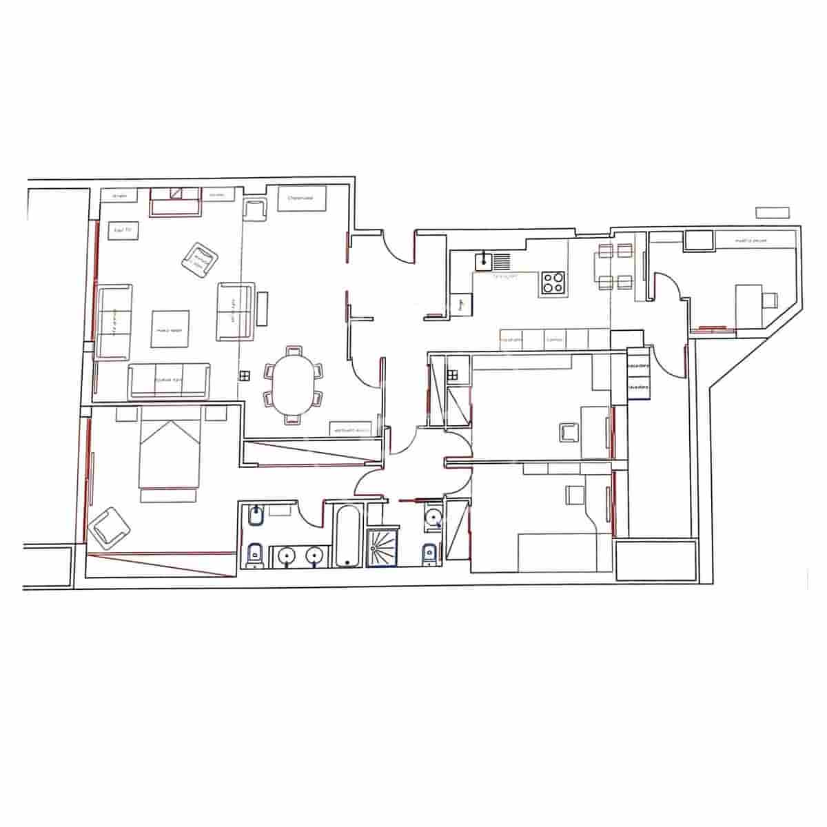 4 bedroom Apartment for sale in Madrid city - € 1,875,000 (Ref: 9894465)
