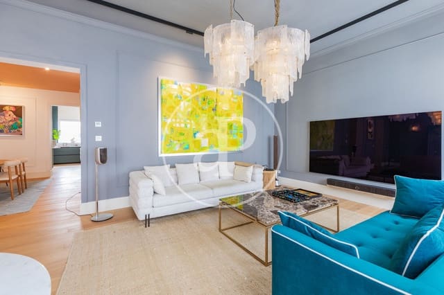 4 quarto Apartamento para arrendar em Trafalgar, Madrid cidade - 11 000 € (Ref: 9899656)
