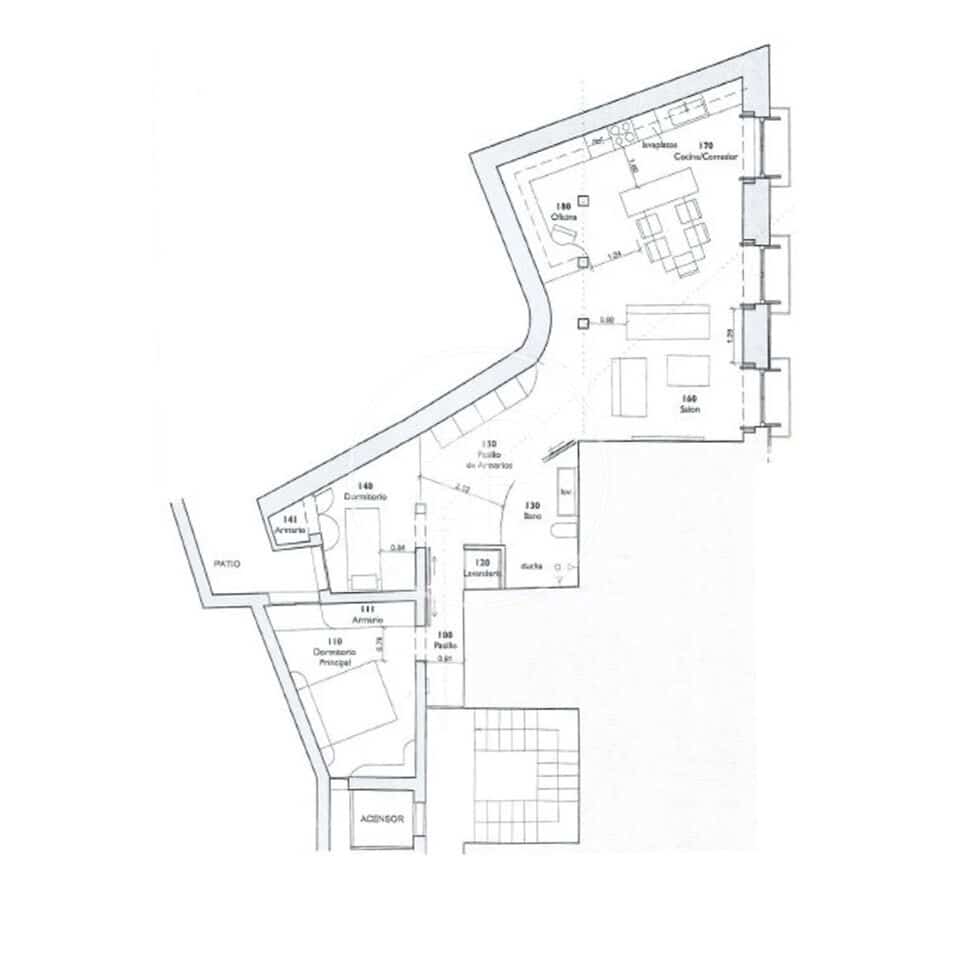 2 makuuhuone Huoneisto myytävänä paikassa Madrid kaupunki - 820 000 € (Ref: 9899657)
