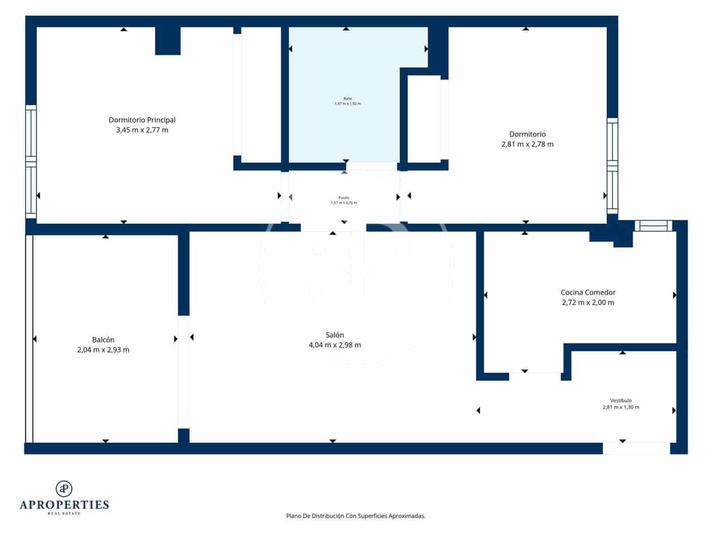 2 quarto Apartamento para venda em Madrid cidade - 525 000 € (Ref: 9908049)