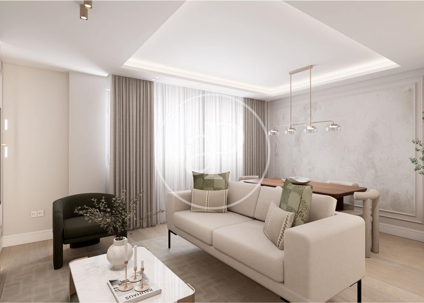 2 chambre Appartement à vendre à Madrid ville - 1 389 000 € (Ref: 9908052)