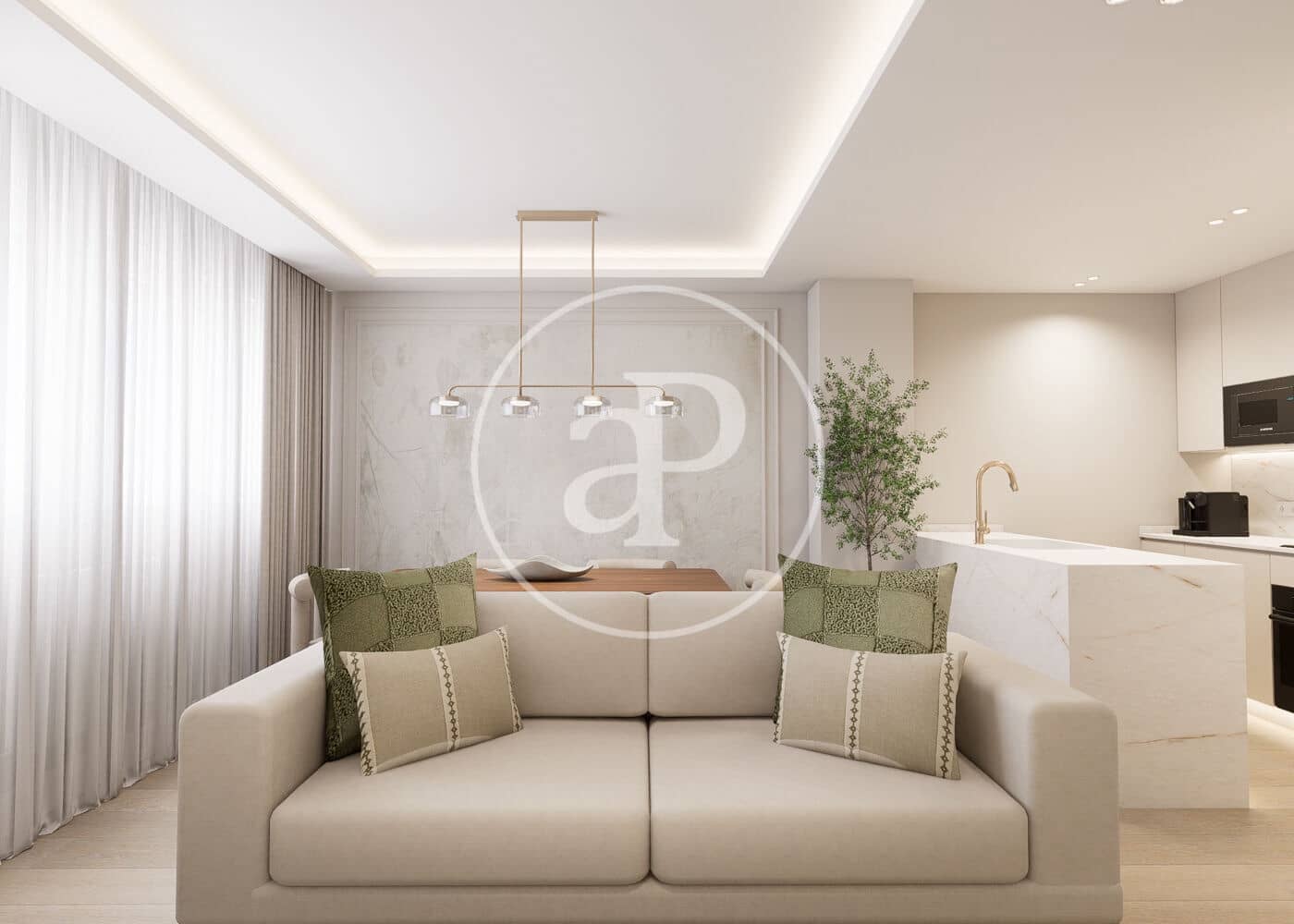 2 chambre Appartement à vendre à Madrid ville - 1 389 000 € (Ref: 9908052)
