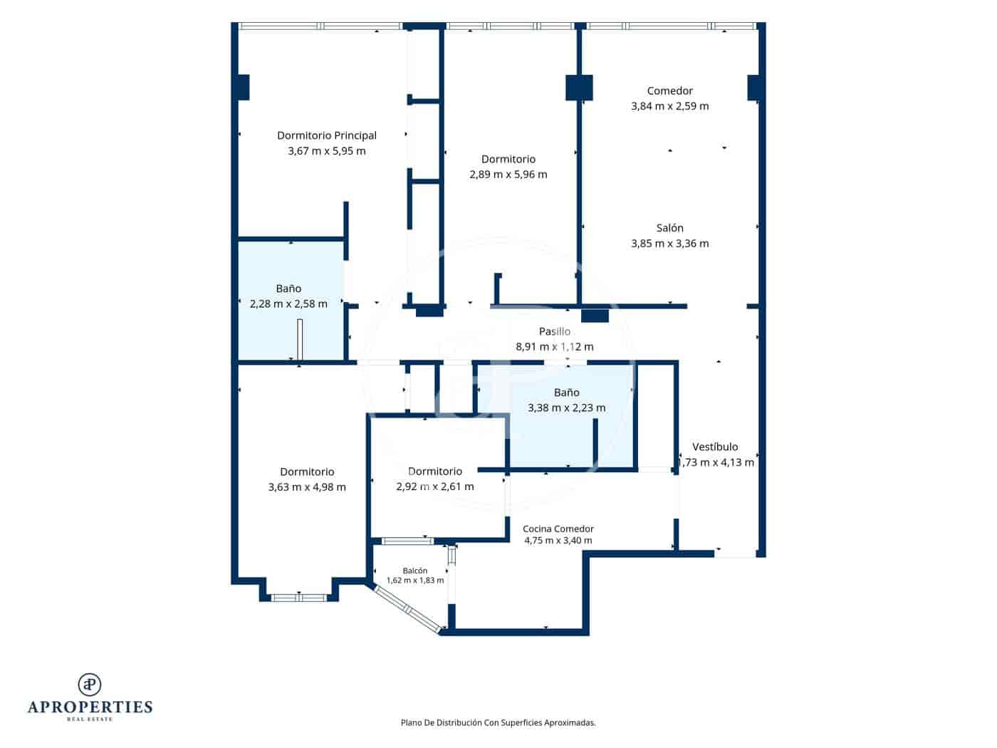 4 makuuhuone Huoneisto vuokrattavana paikassa Madrid kaupunki mukana 
autotalli - 3 500 € (Ref: 9911076)