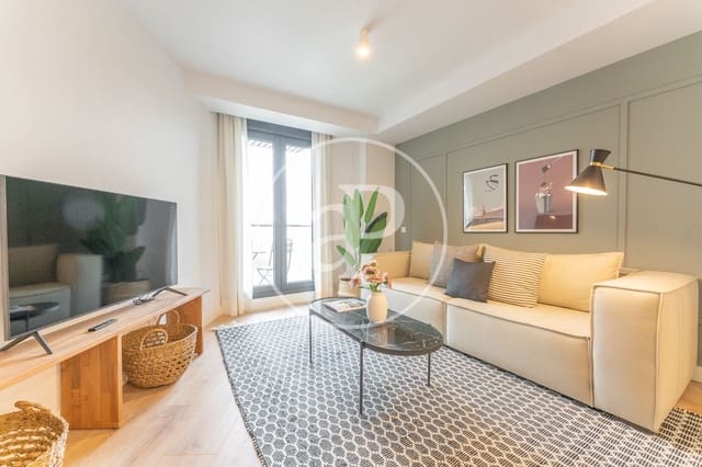1 slaapkamer Appartement te huur in Cuatro Caminos, Madrid stad met zwembad garage - € 1.700 (Ref: 9911082)
