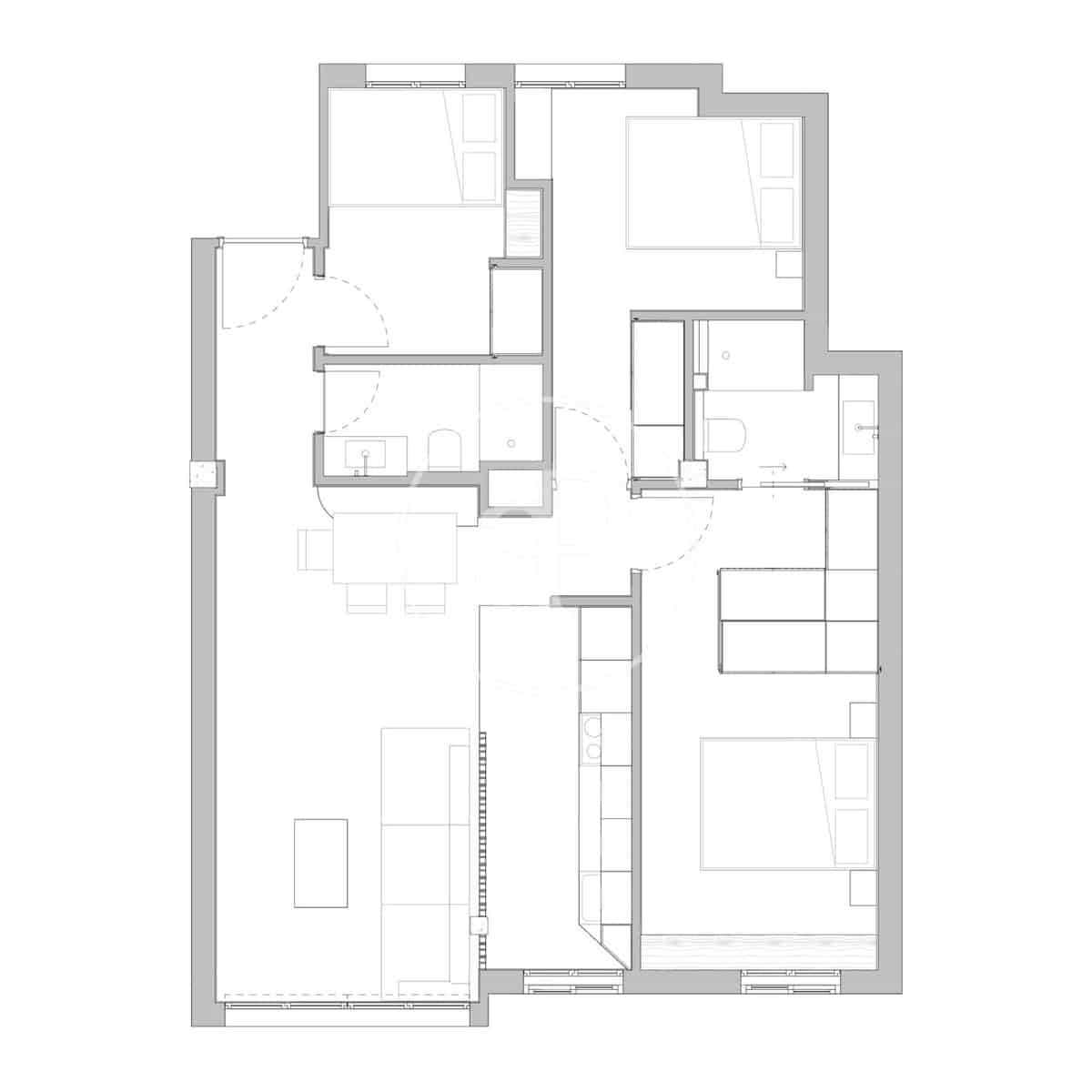 3 bedroom Apartment for sale in Madrid city - € 986,000 (Ref: 9915838)