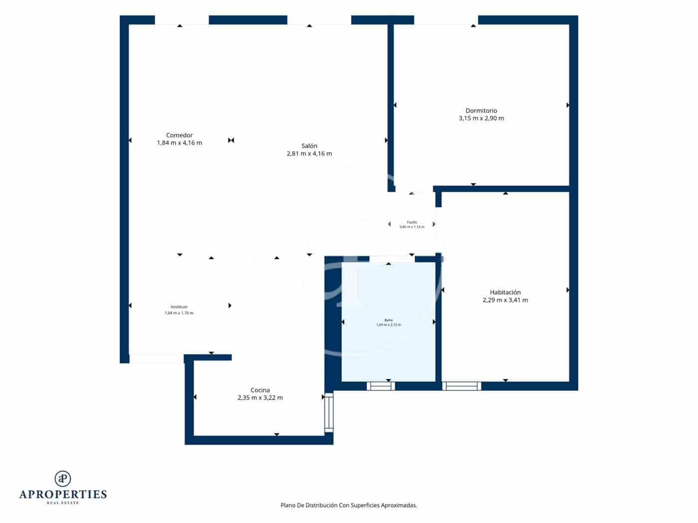 2 quarto Apartamento para arrendar em Madrid cidade - 2 100 € (Ref: 9915845)