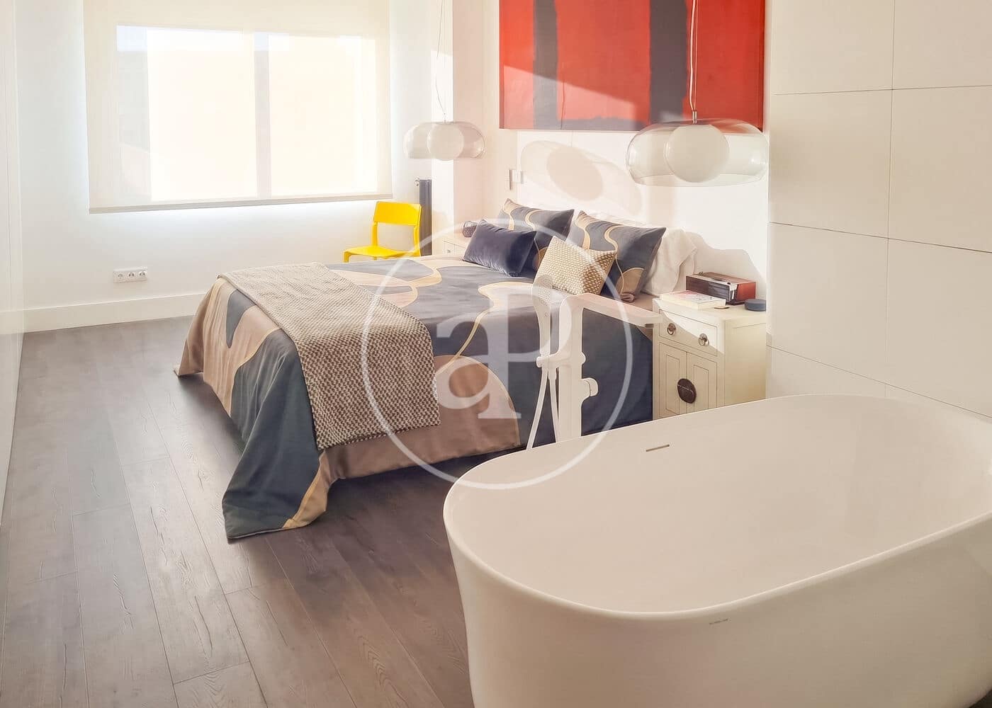 4 sovrum Lägenhet att hyra i Madrid stad med garage - 4 000 € (Ref: 9920444)