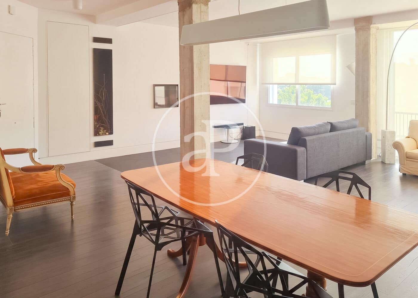 4 sovrum Lägenhet att hyra i Madrid stad med garage - 4 000 € (Ref: 9920444)